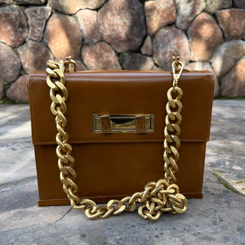 Vintage Scoula del Cuoio leather bag